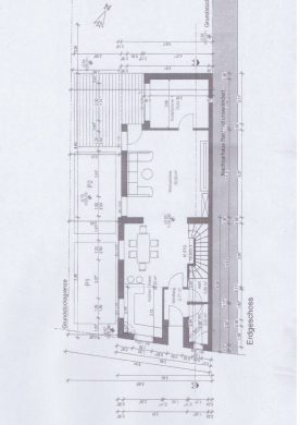 Grundstück mit Baugenehmigung in Kendenich - Planung EG